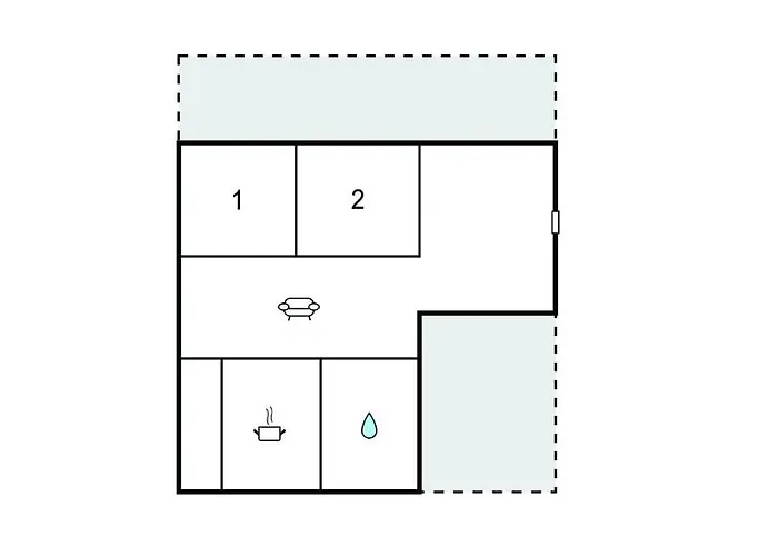 2 Bedroom Gorgeous In V Ferienhaus *